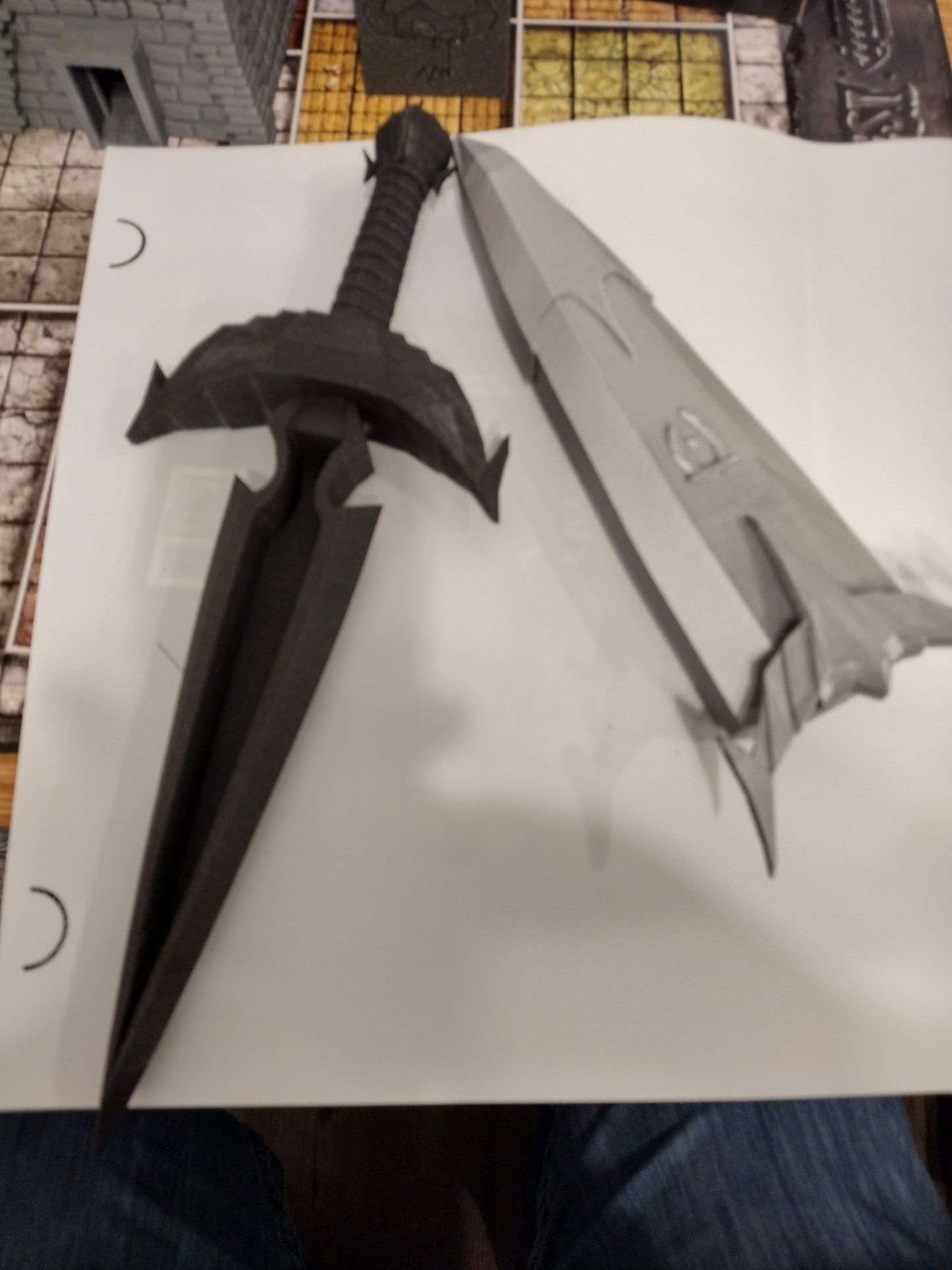 Mehunes Dagon Dice Sword