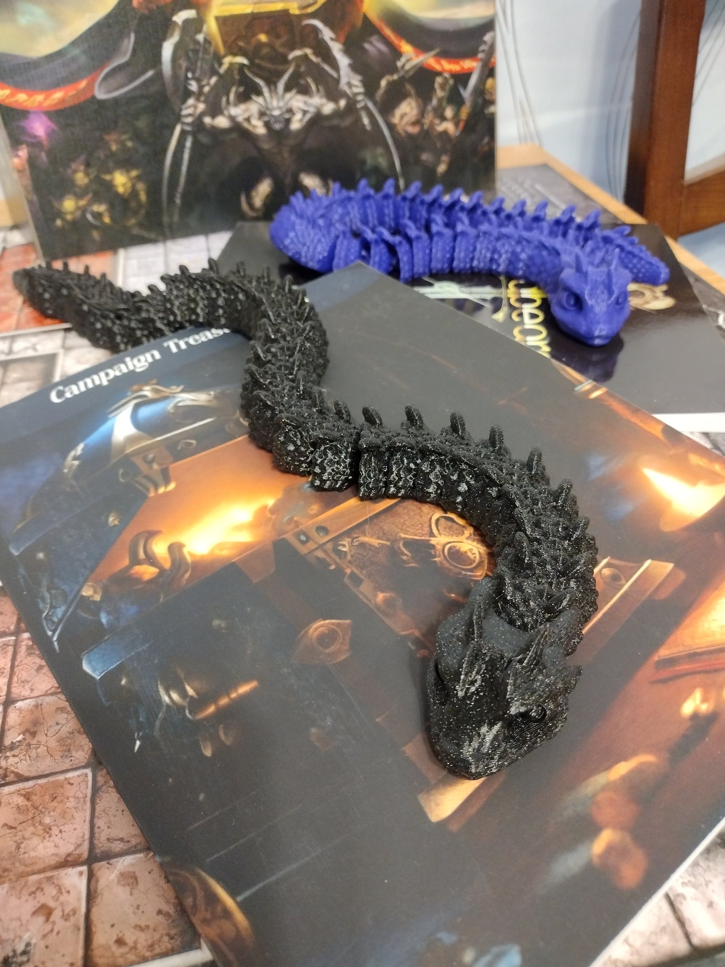 Black Basilisk fidget toy