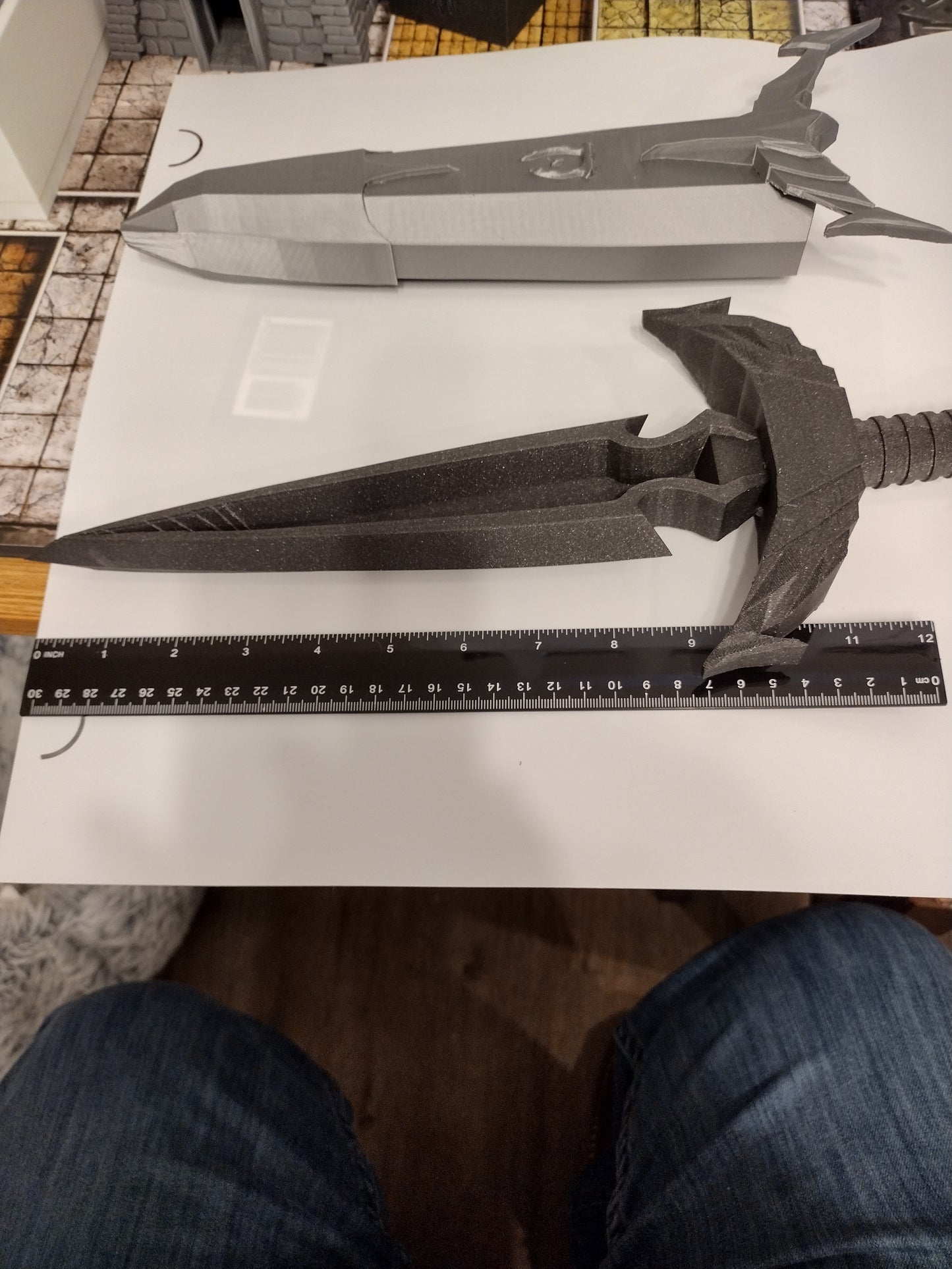 Mehunes Dagon Dice Sword