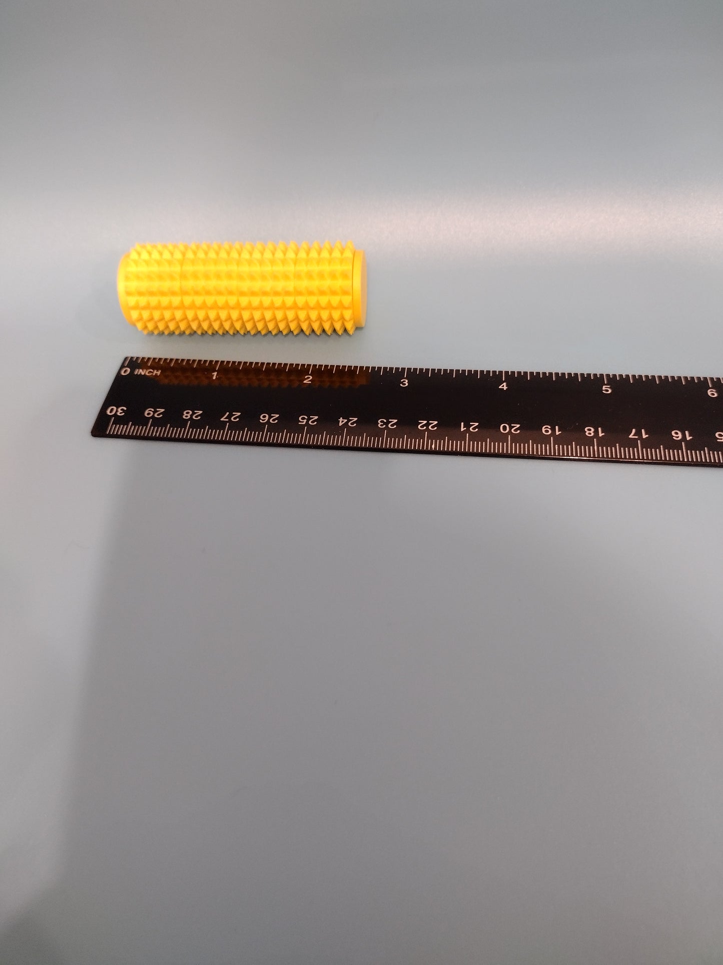 Fidget pain roller movable drums-yellow